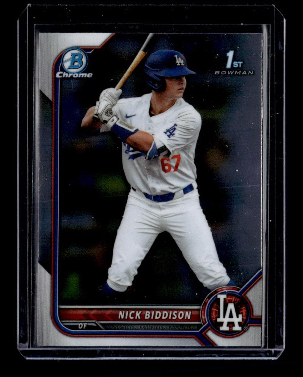 Nick Biddison trading card