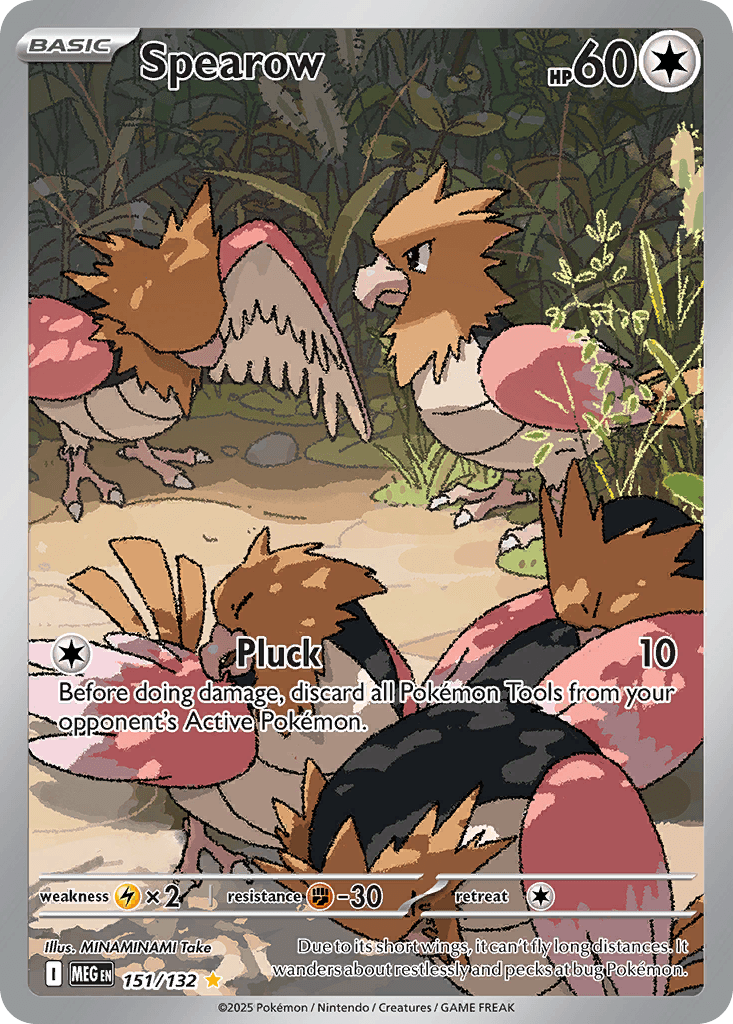Spearow 2025 Pokemon Mega Evolution example 2