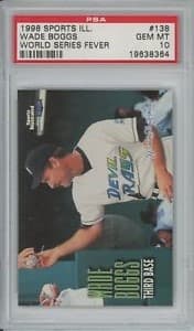 Wade Boggs 1998 panini Pacific Revolution