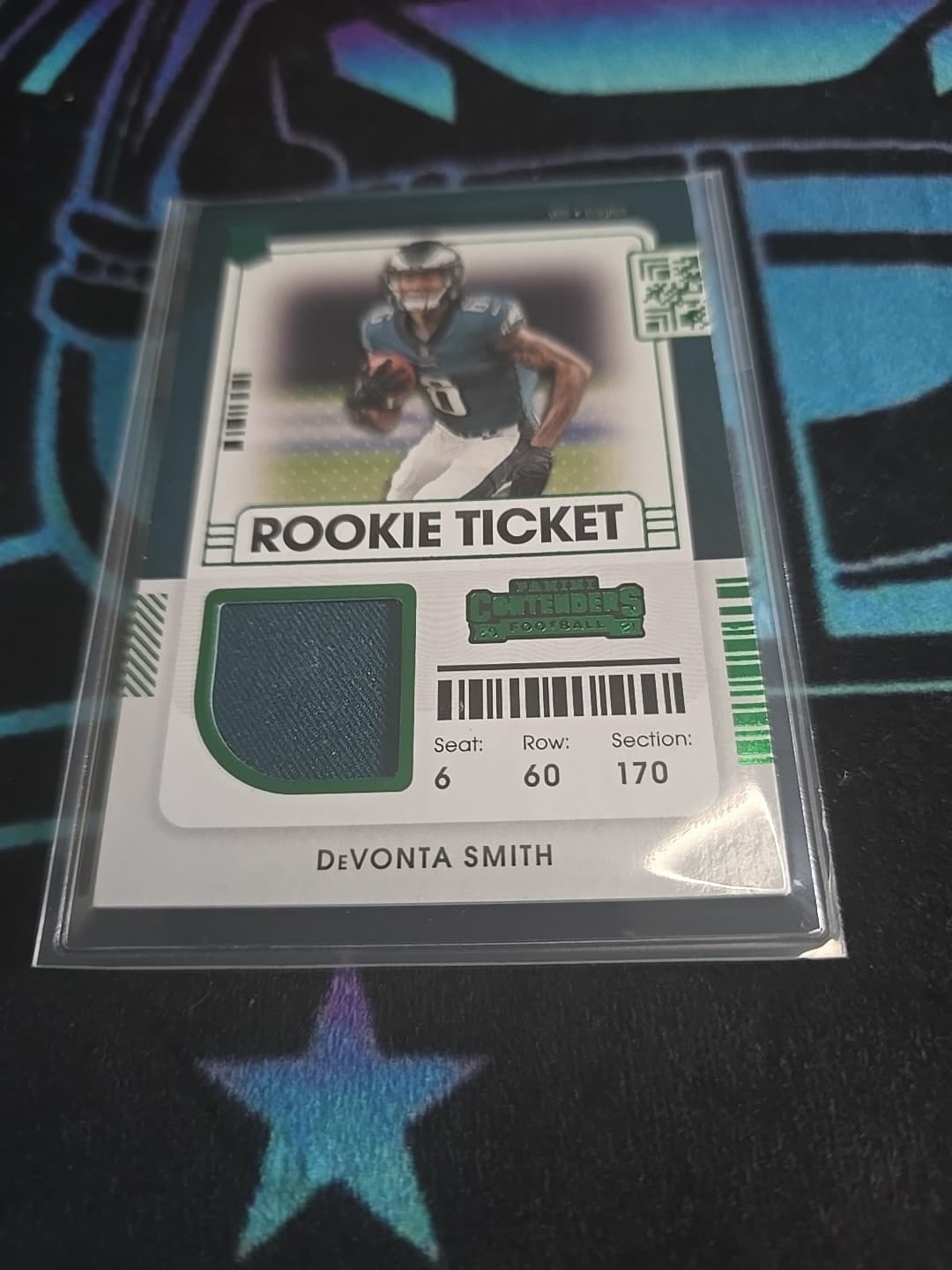 DeVonta Smith 2021 panini