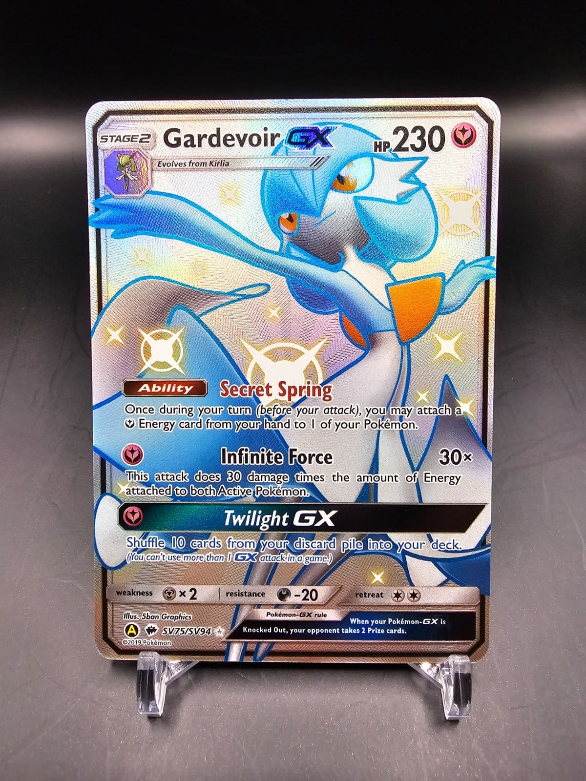 Gardevoir GX 2019 Pokemon Hidden Fates