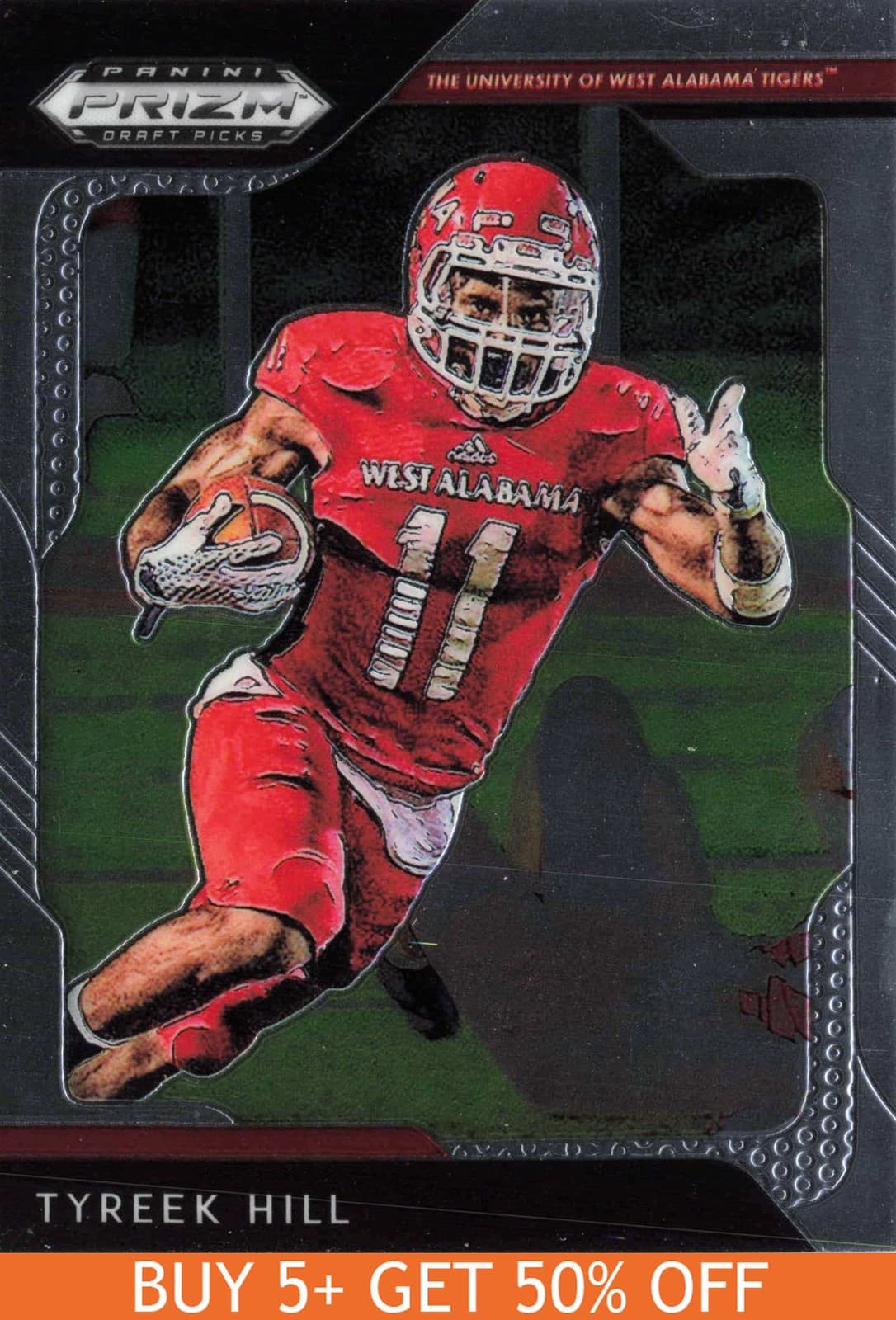 Tyreek Hill 2019 panini Panini Prizm Draft Picks
