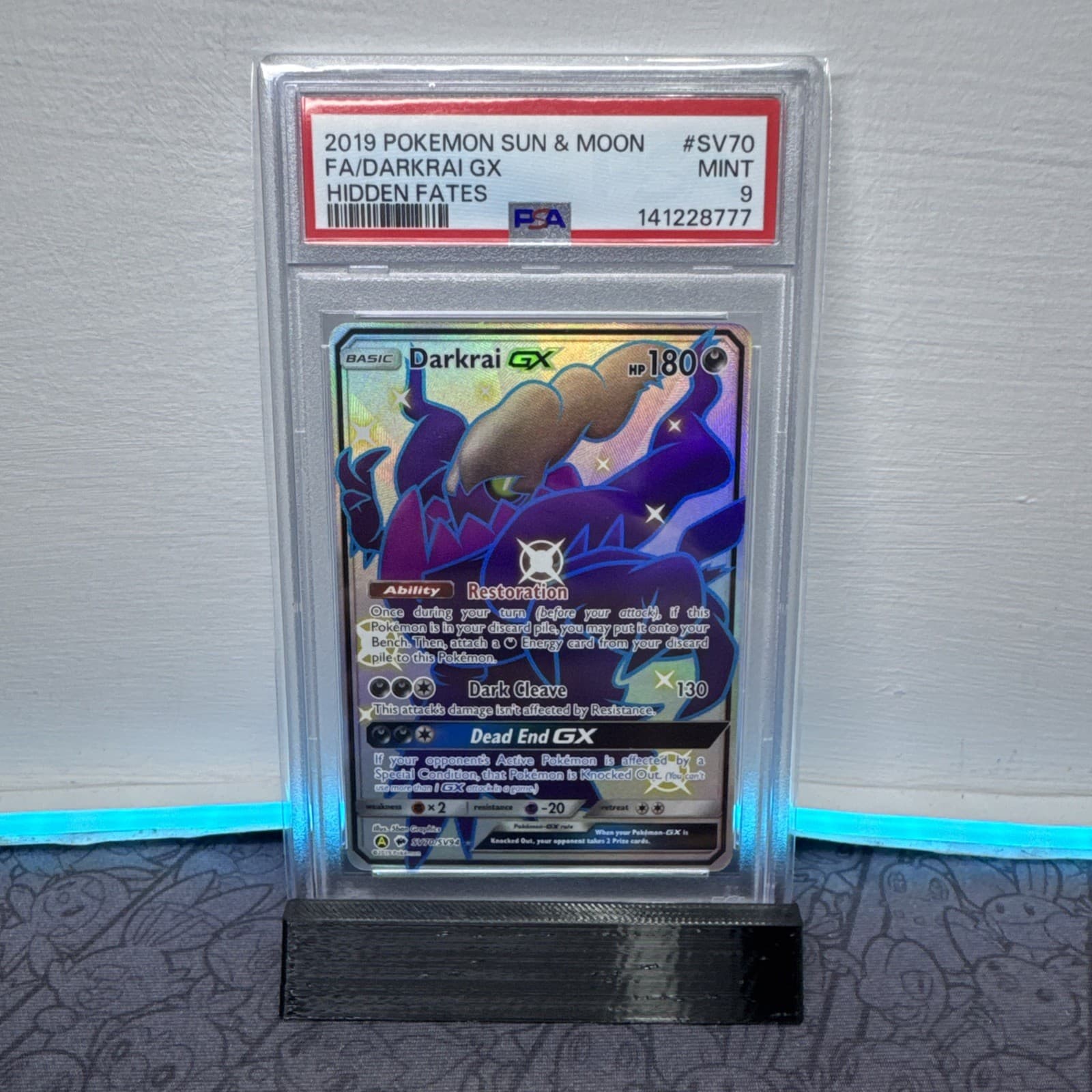 Darkrai GX 2019 Pokemon Hidden Fates