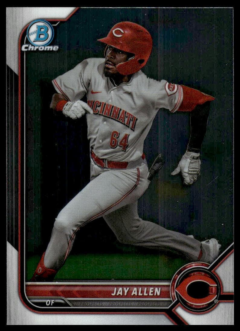 Jay Allen trading card