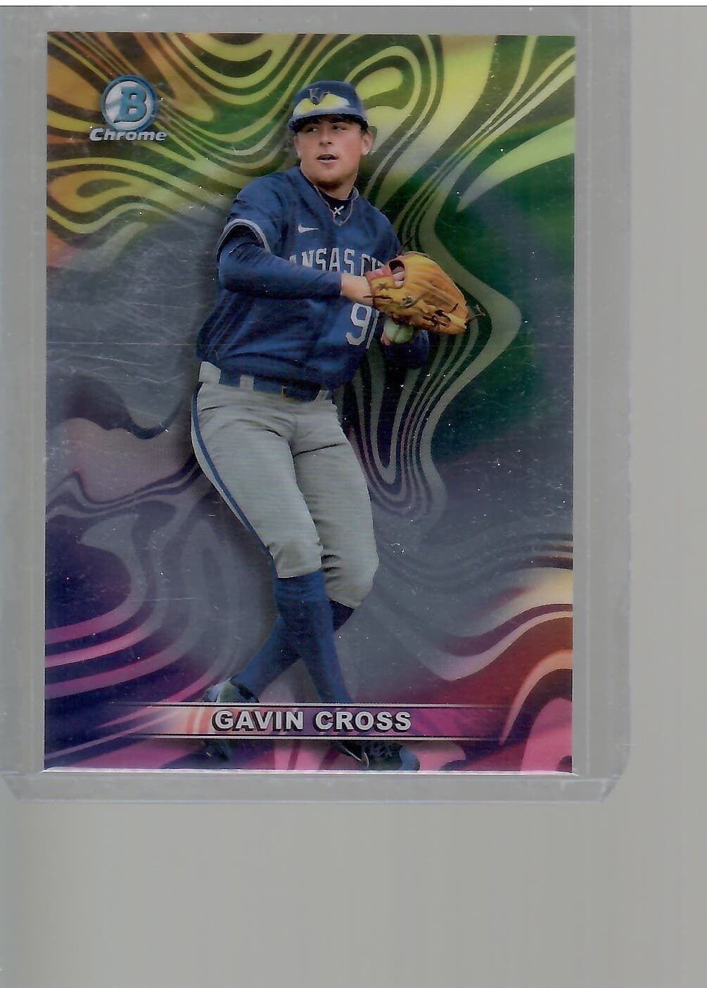Gavin Cross trading card