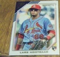Lars Nootbaar trading card
