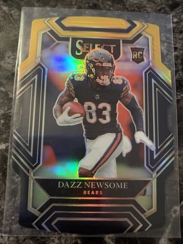 Dazz Newsome trading card
