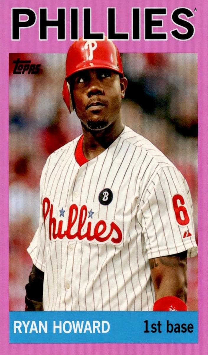 Ryan Howard trading card