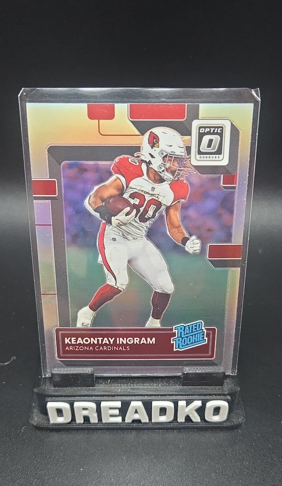 Keaontay Ingram trading card