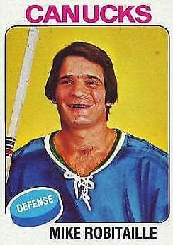 Mike Robitaille trading card