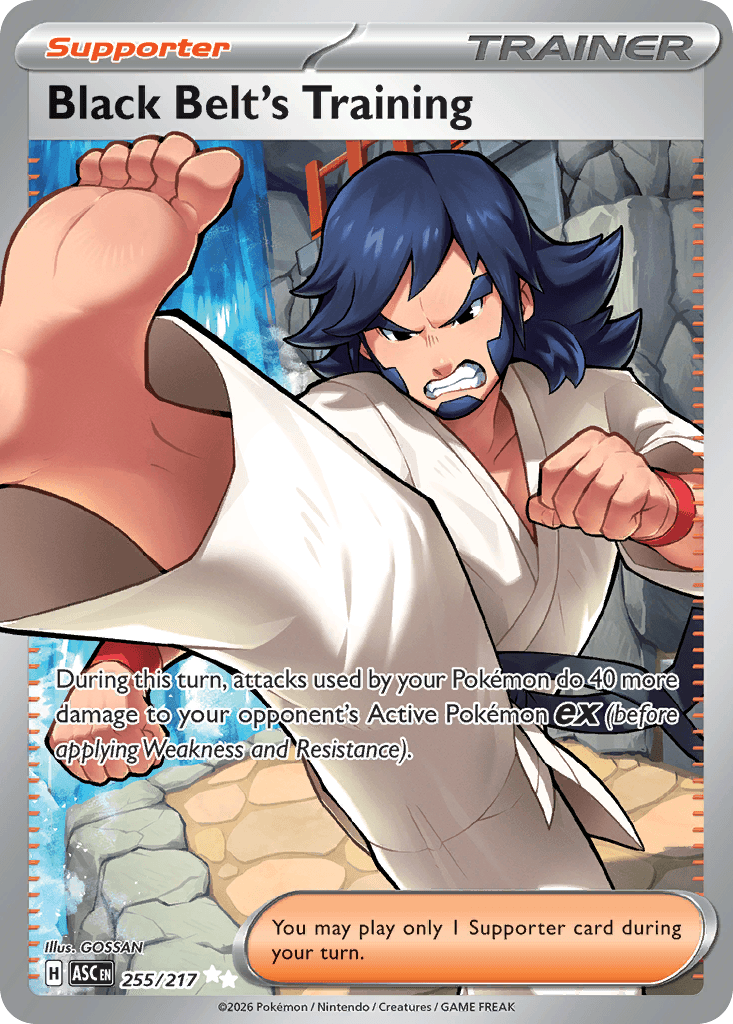 Black Belt's Training 2026 Mega Mega Evolution: Ascended Heroes