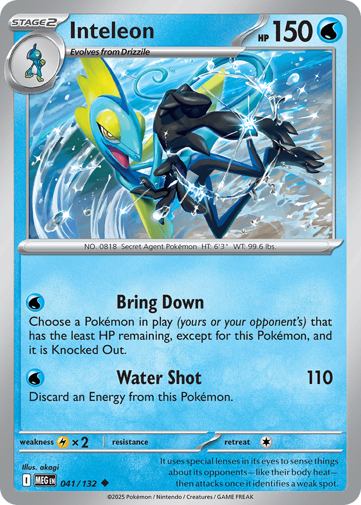 Inteleon trading card