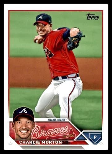 Charlie Morton trading card