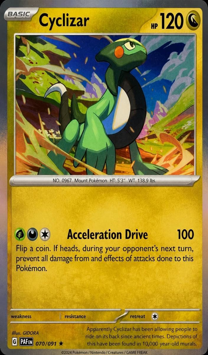Cyclizar trading card