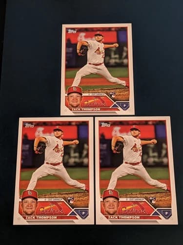 Zack Thompson 2023 topps