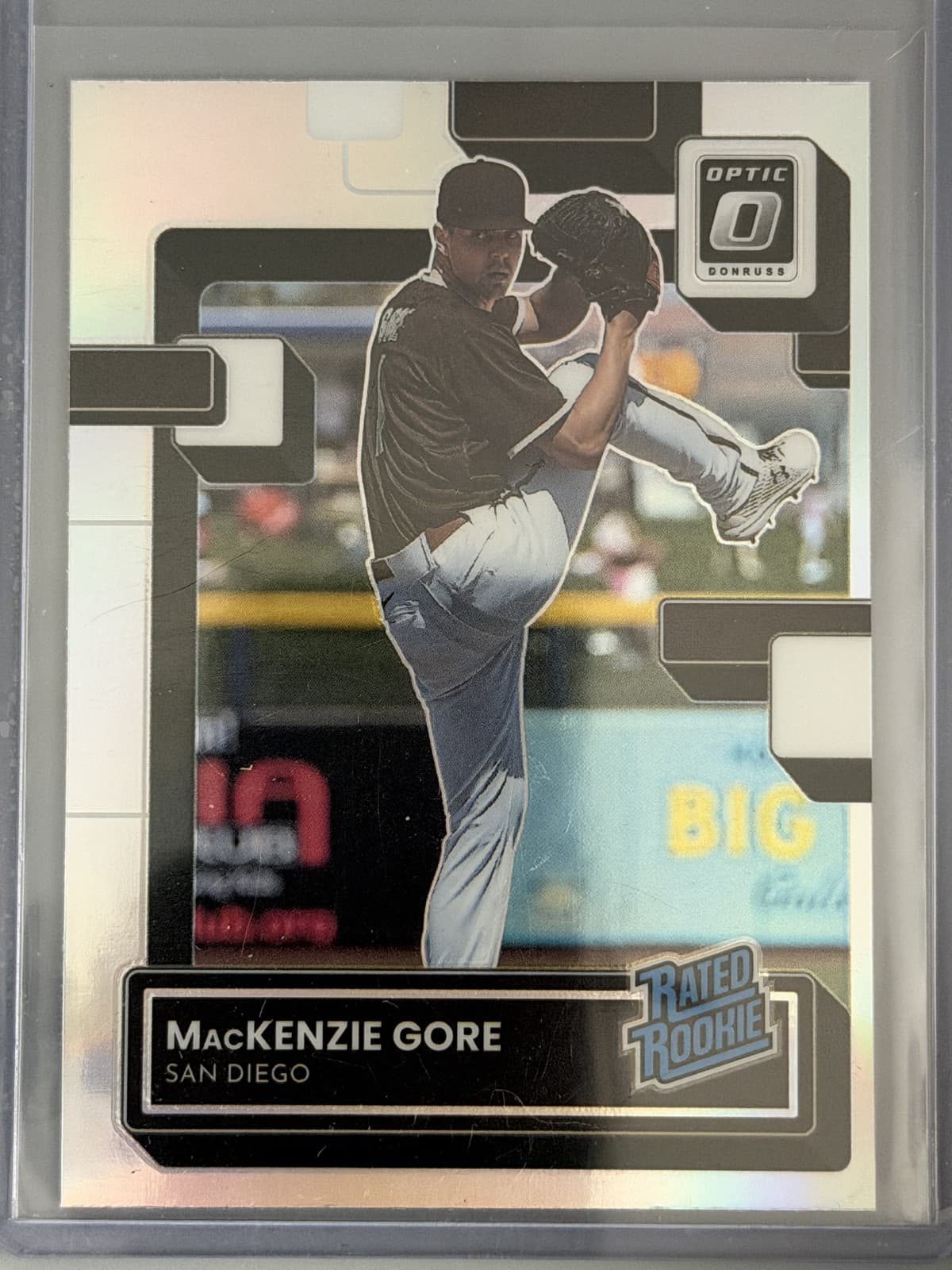 MacKenzie Gore 2022 panini Donruss Optic