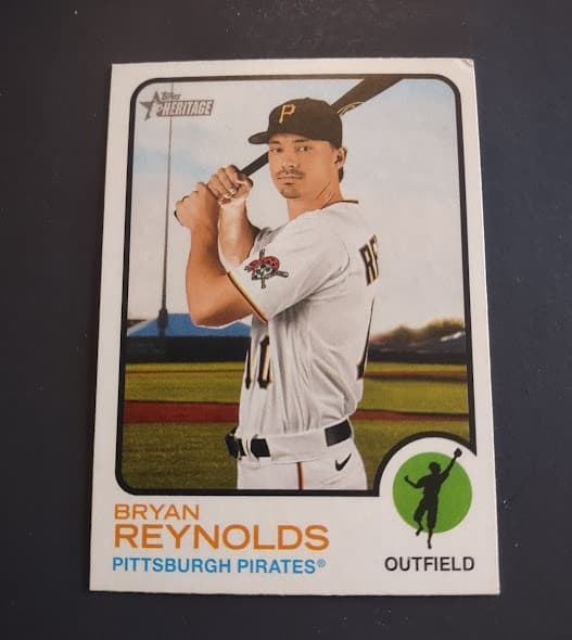 Bryan Reynolds 2022 topps Topps Heritage