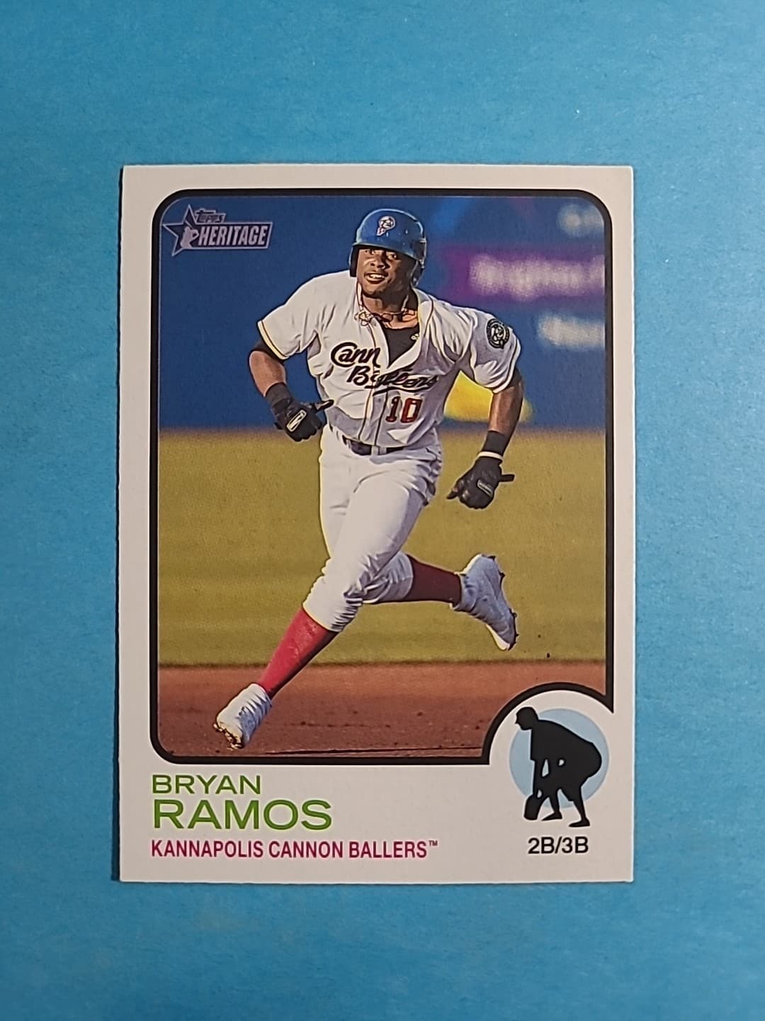 Bryan Ramos 2022 topps Topps Heritage Minor League