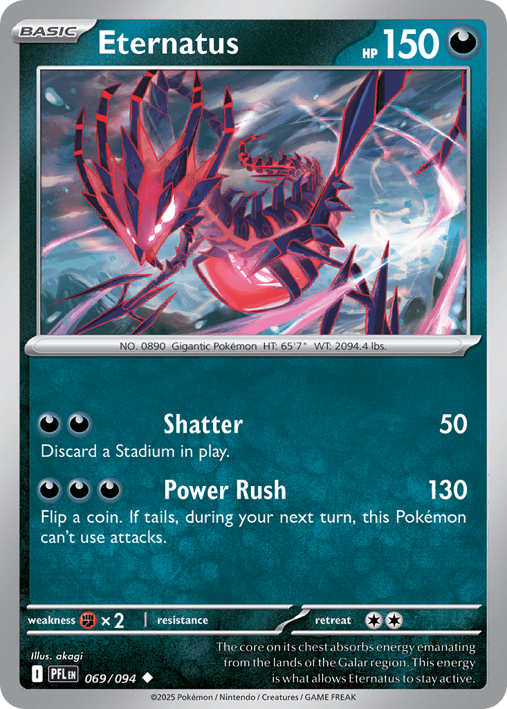 Eternatus trading card