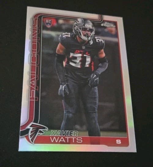 Xavier Watts trading card