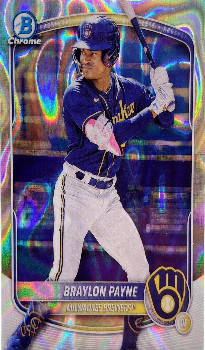 Braylon Payne trading card