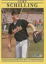 Curt Schilling 1991 fleer Fleer