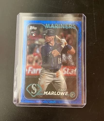 Cade Marlowe trading card