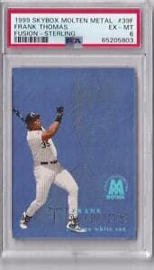 Frank Thomas 1999 fleer SkyBox Molten Metal