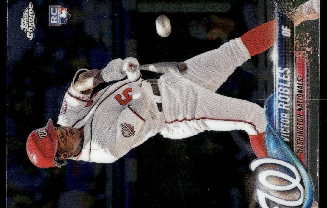 Victor Robles 2018 topps Topps Chrome Update