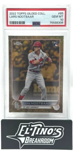 Lars Nootbaar 2022 topps Topps Gilded Collection