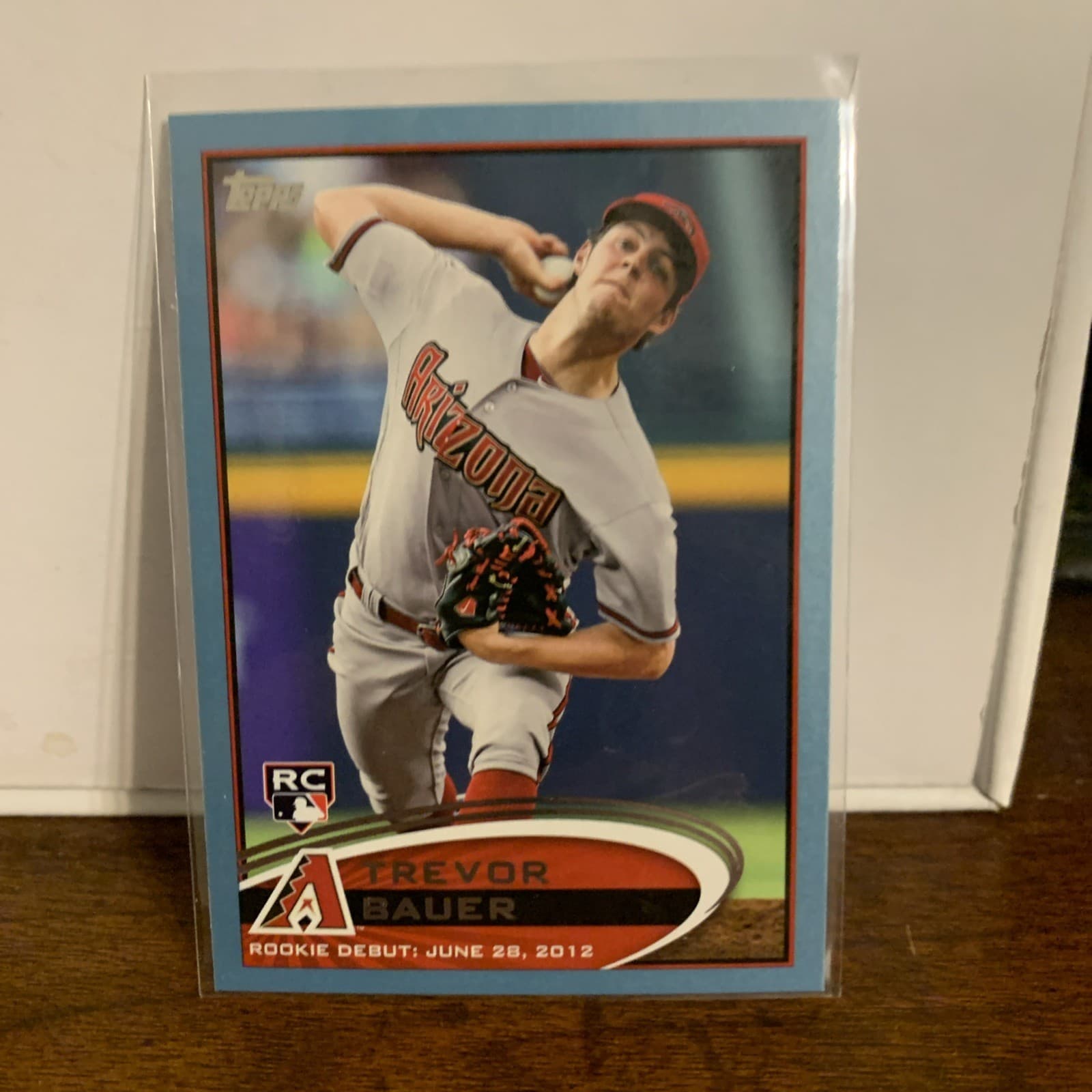 Trevor Bauer trading card