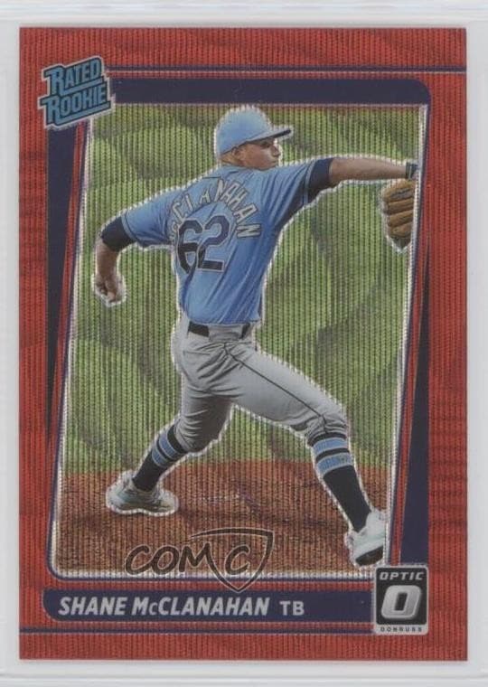 Shane McClanahan 2021 panini Donruss Optic