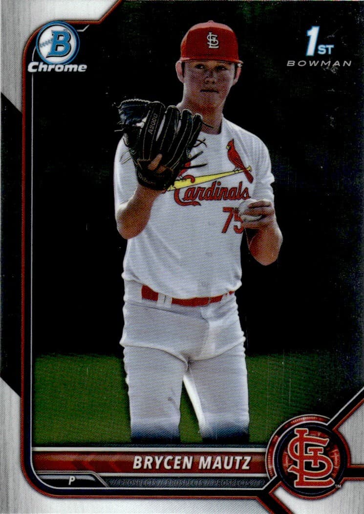 Brycen Mautz trading card