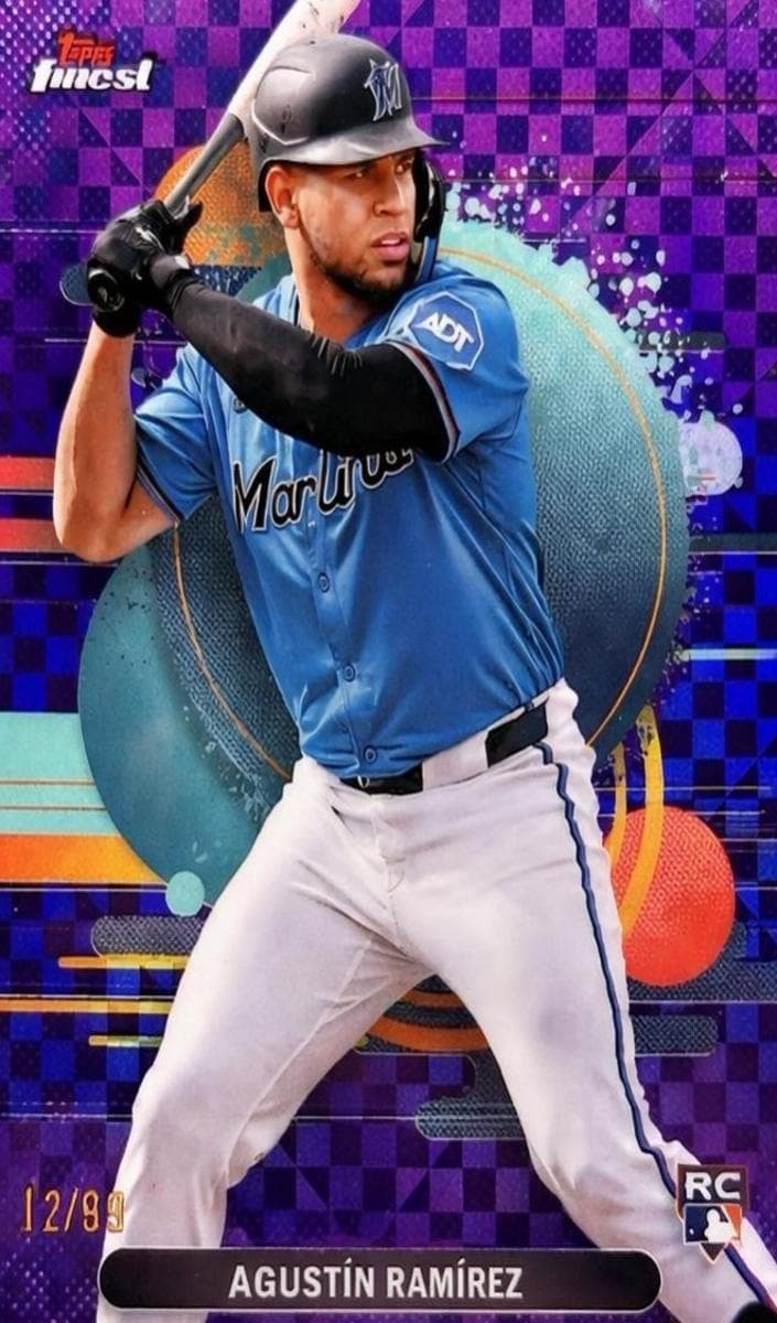 Agustin Ramirez 2025 topps Topps Finest