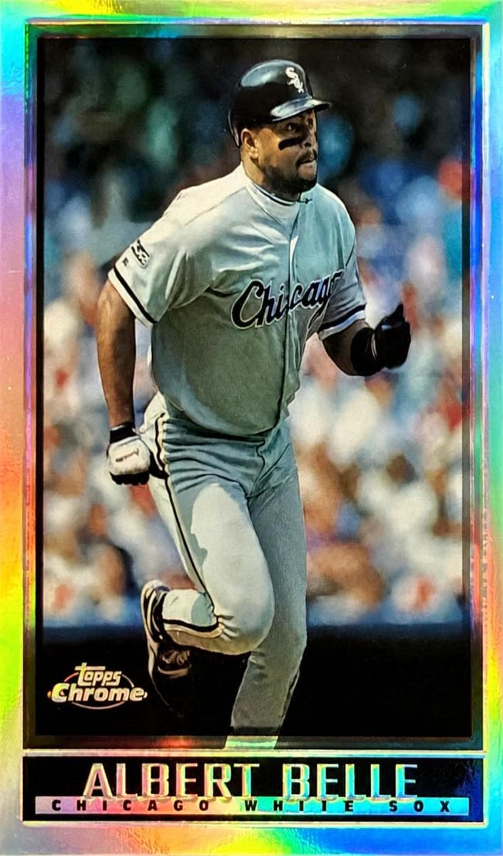 Albert Belle 1998 topps Topps Chrome