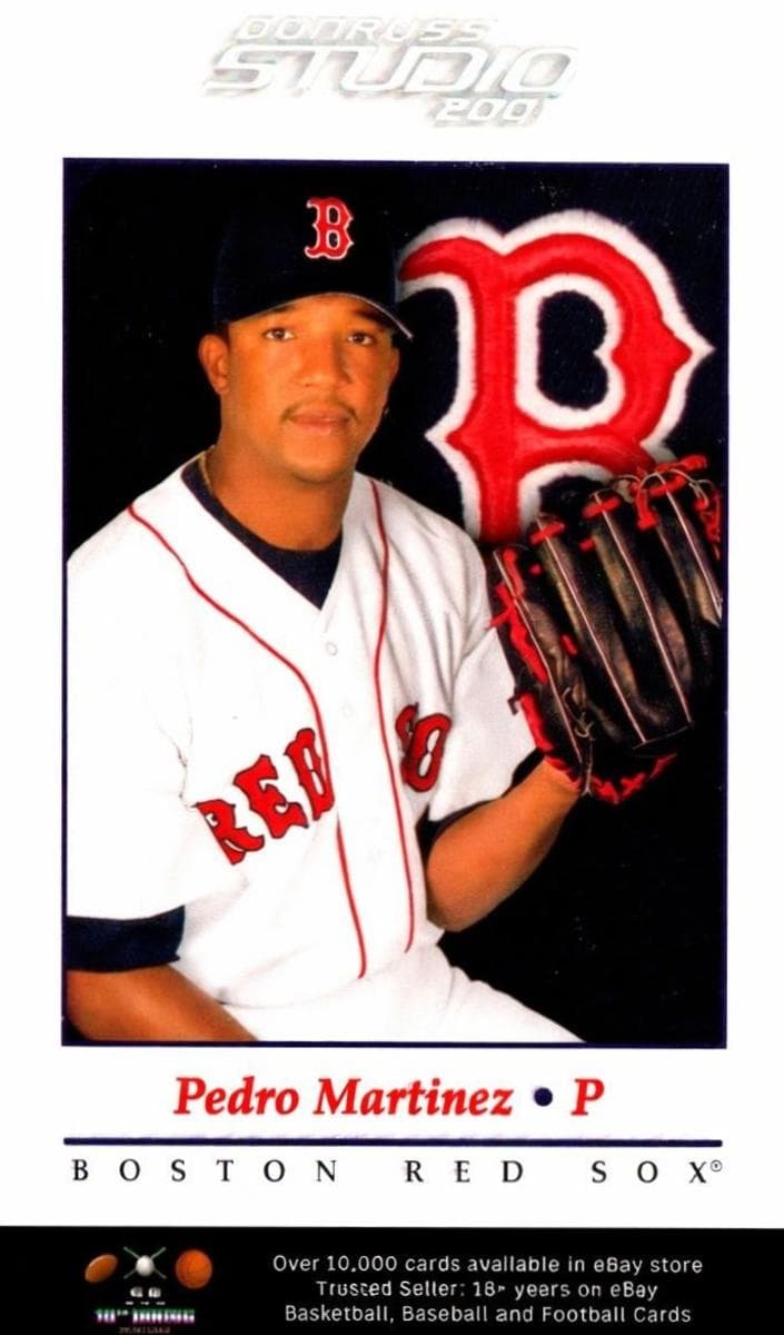 Pedro Martinez 2001 panini Donruss Studio