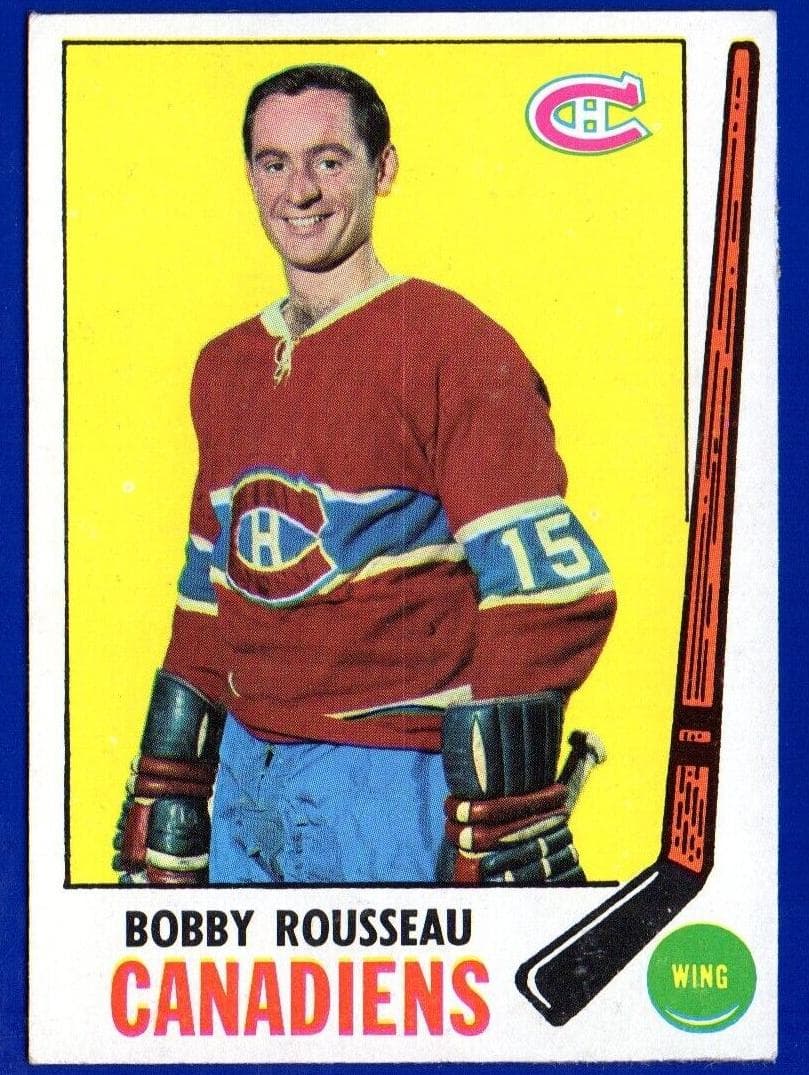 Bobby Rousseau 1969 topps Topps