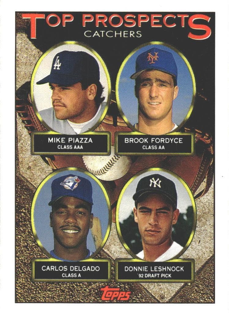 Mike Piazza / Brook Fordyce / Carlos Delgado / Donnie Leshnock #701