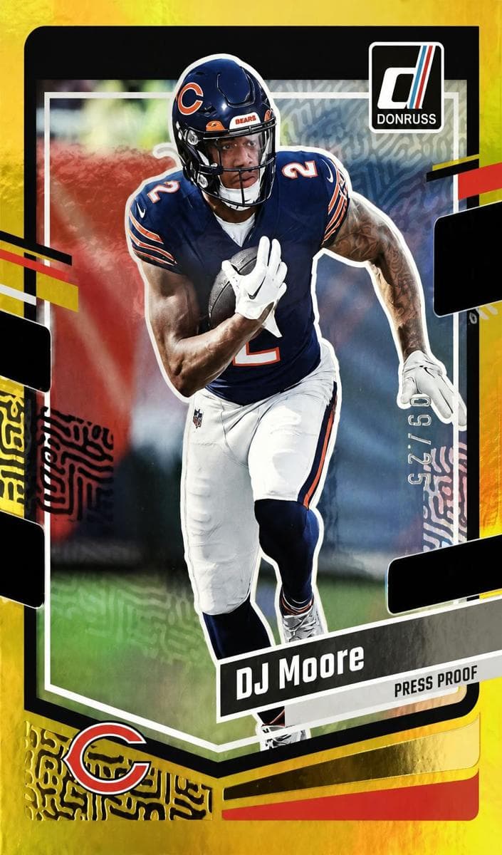 DJ Moore 2023 panini Panini Donruss