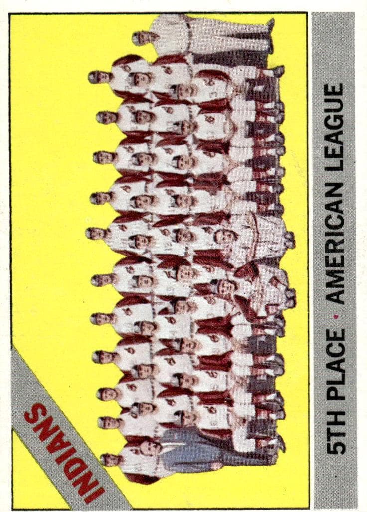 Indians Team 1966 topps Topps
