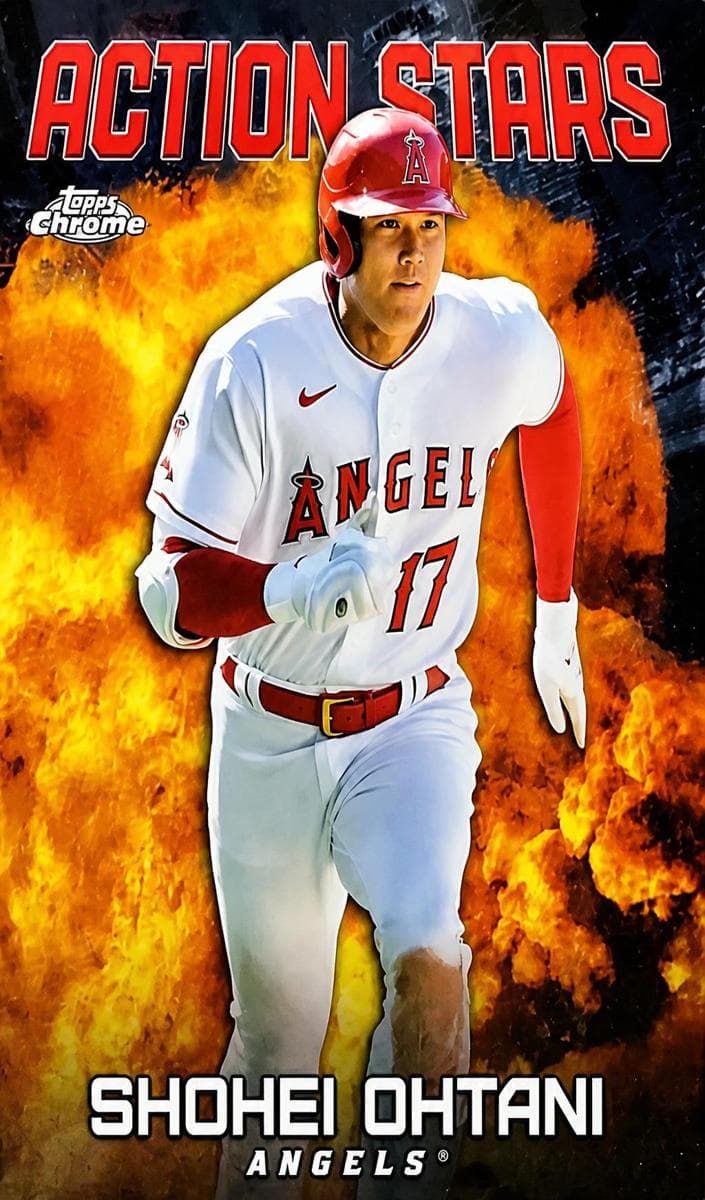 Shohei Ohtani 2023 topps Topps Chrome Update