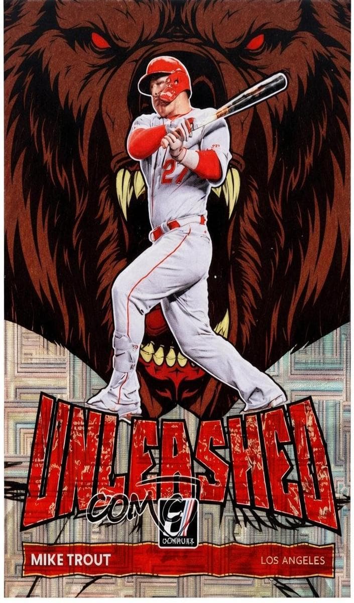 Mike Trout 2022 panini Donruss