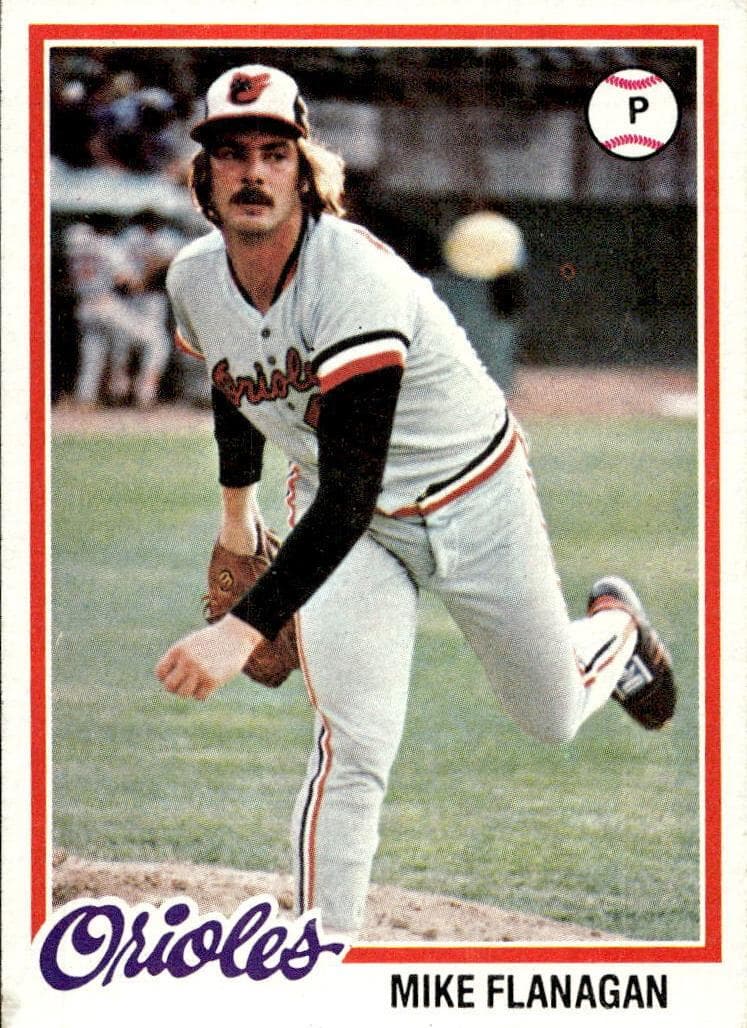 Mike Flanagan 1978 topps Topps