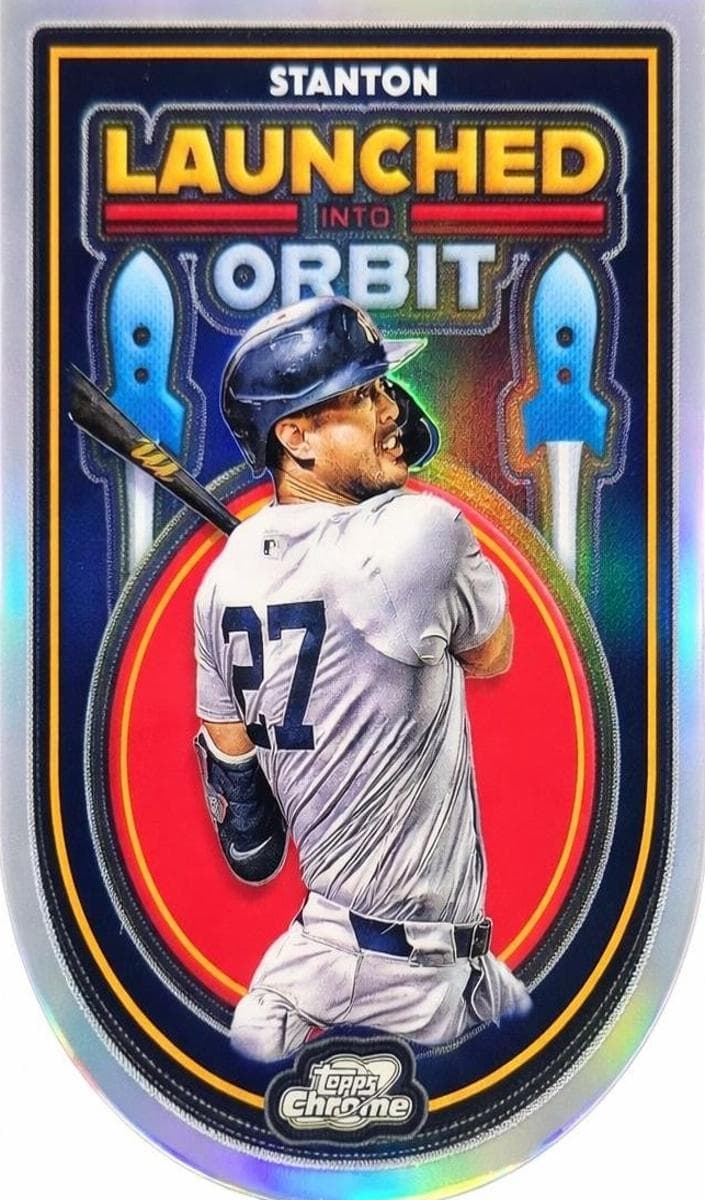 Giancarlo Stanton 2025 topps Topps Cosmic Chrome