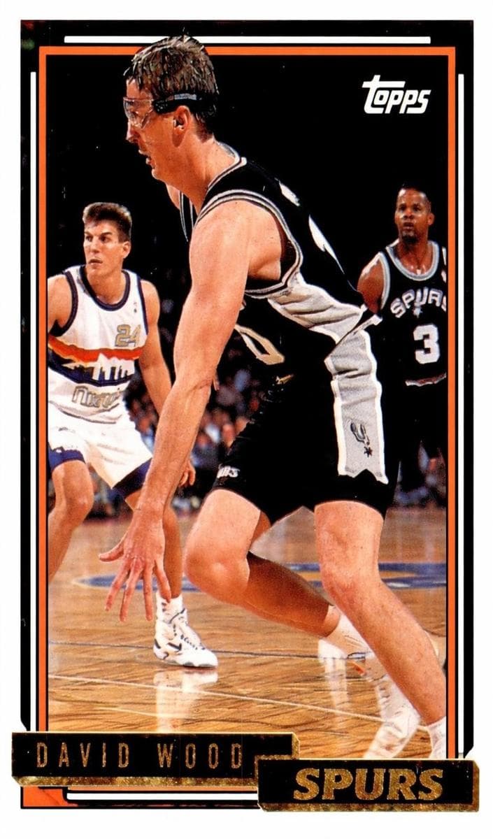 David Wood 1992 topps