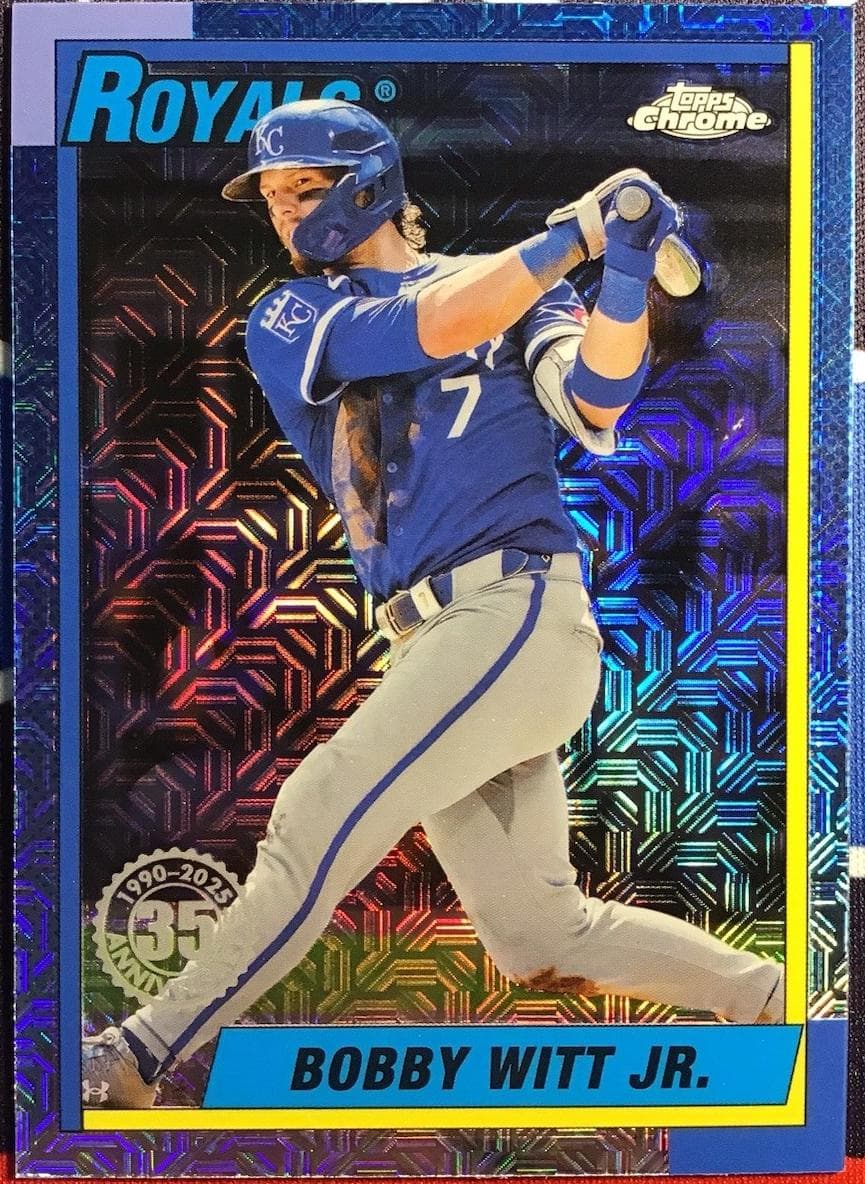 Bobby Witt Jr. 2025 topps Topps