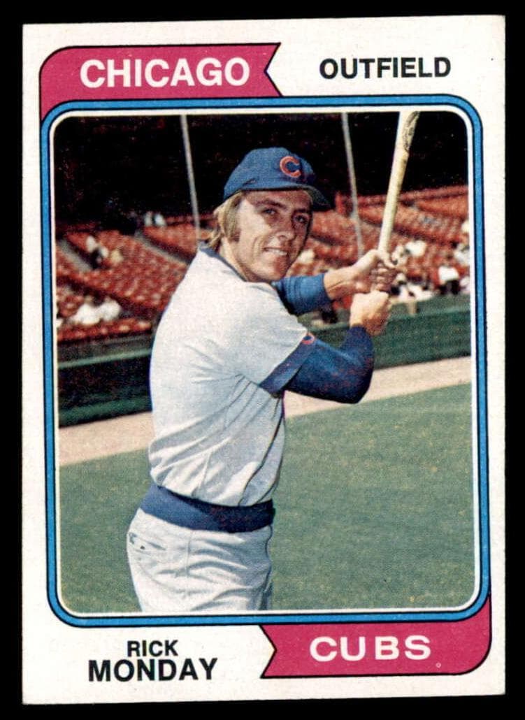 Rick Monday 1974 topps Topps