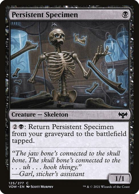 Persistent Specimen 2022 Magic: The Gathering Innistrad: Double Feature