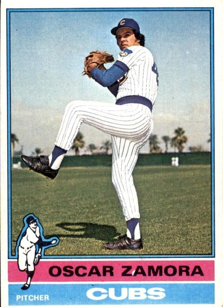 Oscar Zamora 1976 topps Topps