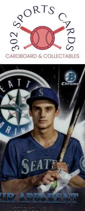 Cole Young 2022 bowman Bowman Draft